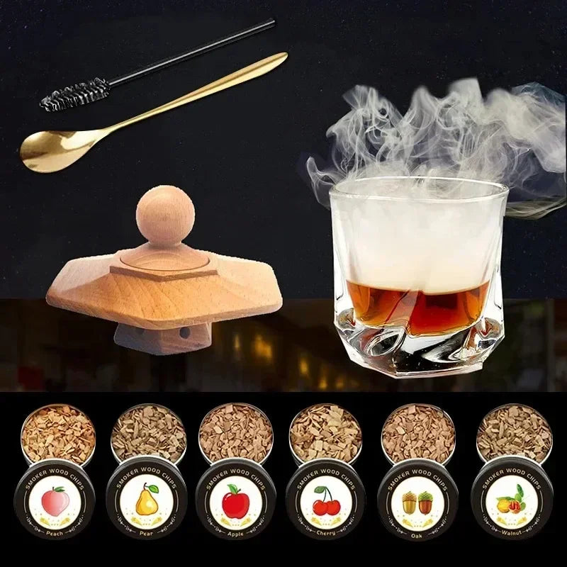 Premium Whiskey Cocktail Smoker Kit