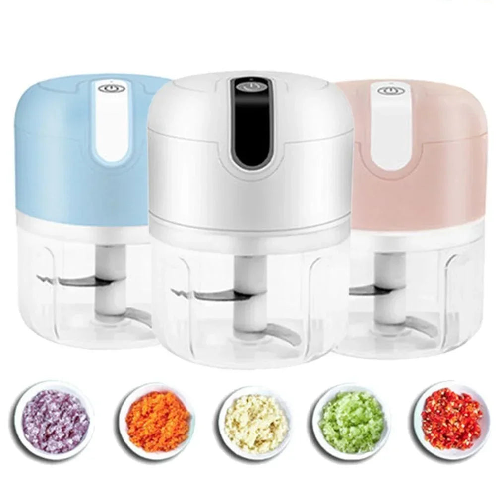 Electric Mini Garlic Vegetable Chopper