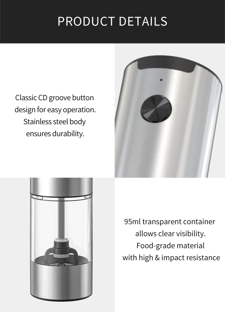 Electric Salt And Pepper Grinder
